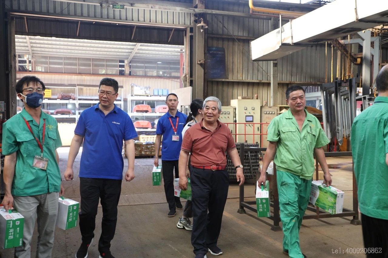 公司領導深入一線慰問員工,傳遞溫暖關懷